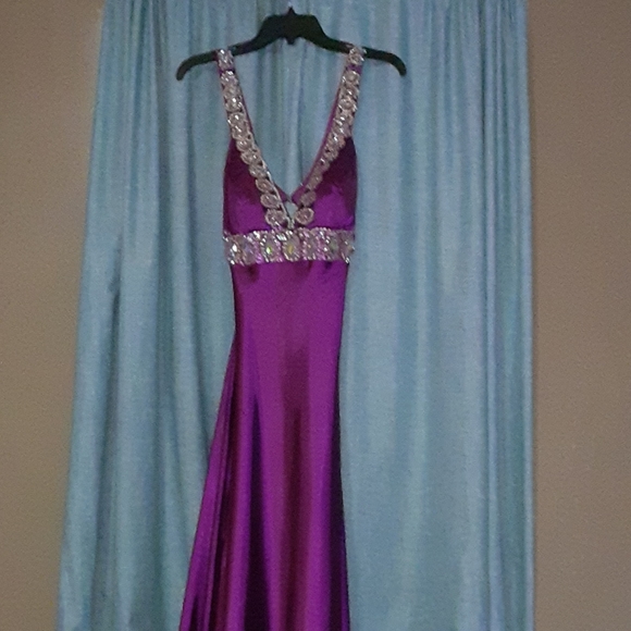 Association of Wedding Gown Specialists Dresses & Skirts - Long Purple formal, prom, cruise, pageant dress